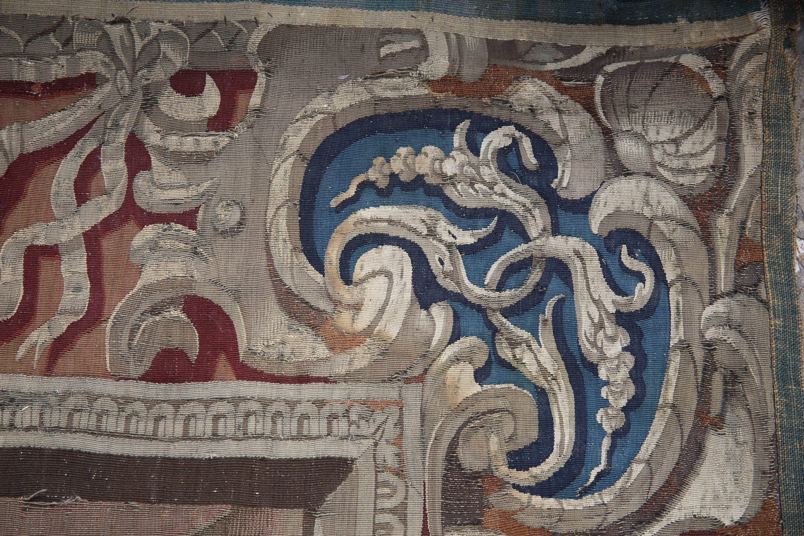 Importante tapisserie, Apollon Et Cupidon, Atelier du Faubourg St Marcel, vers 1635-1650