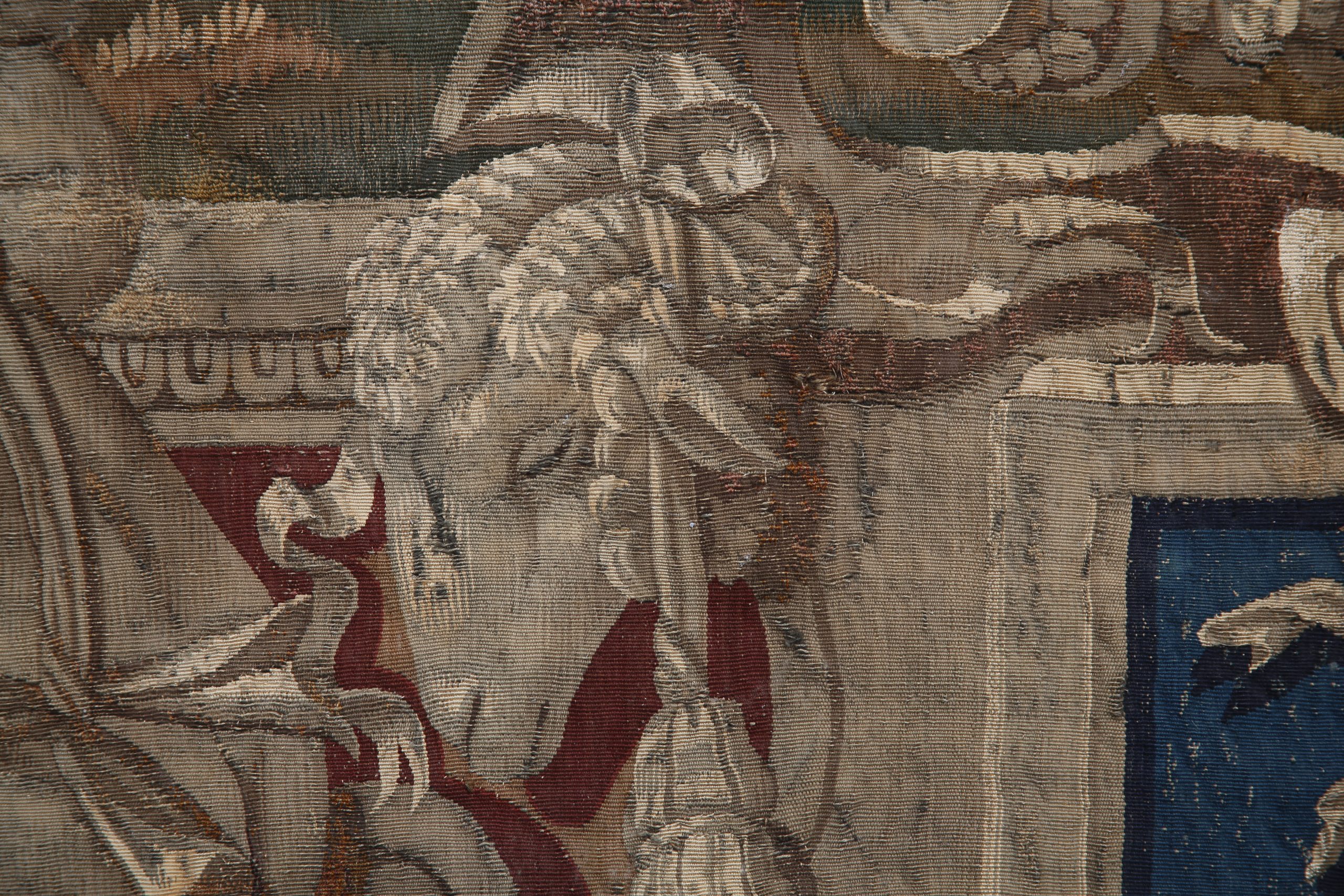Importante tapisserie, Apollon Et Cupidon, Atelier du Faubourg St Marcel, vers 1635-1650