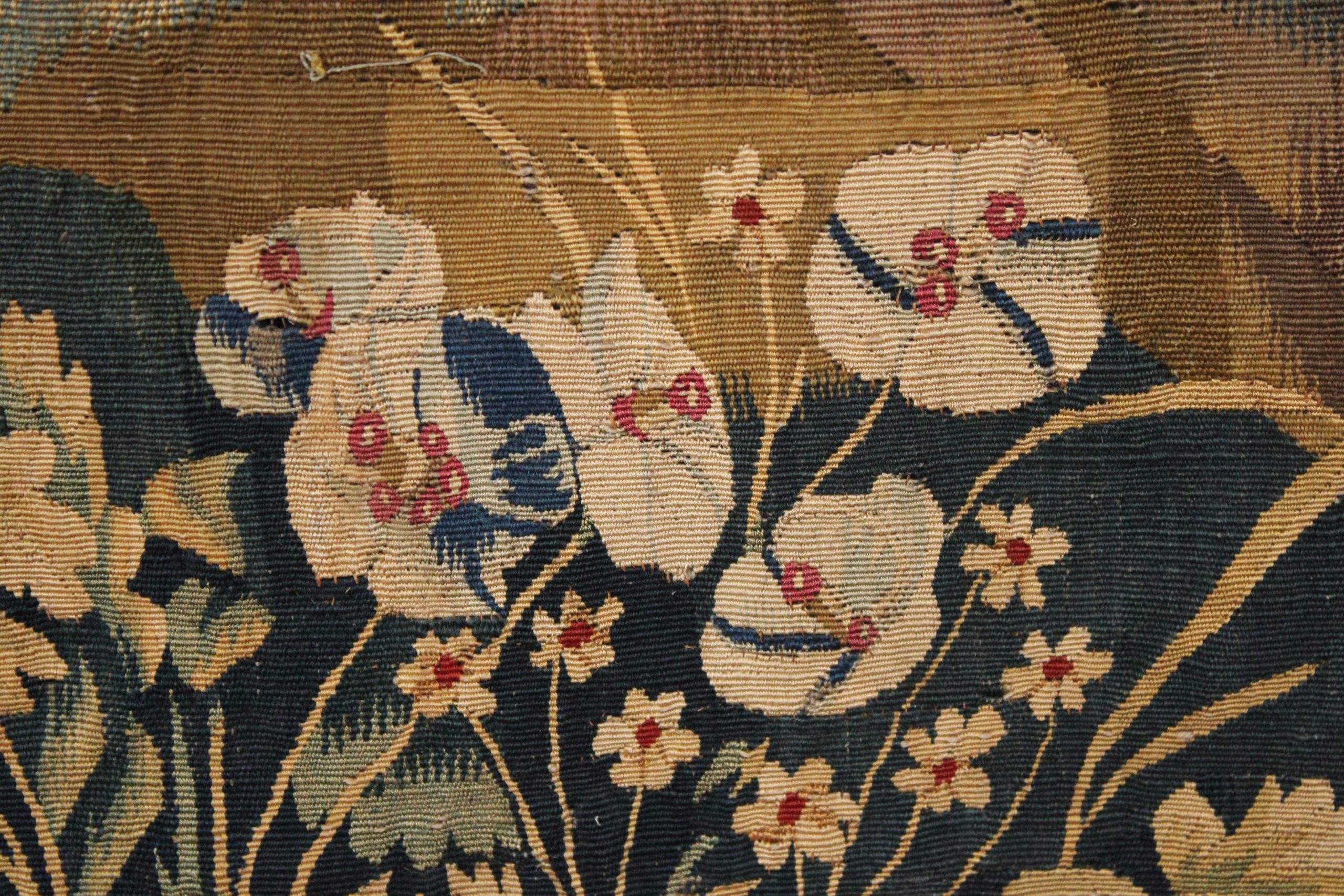 Tapisserie "Verdure" flamande, XVIIIe siècle