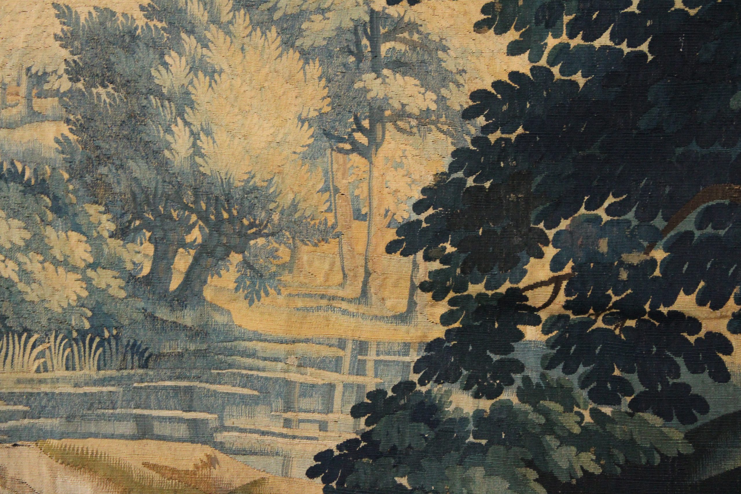 Tapisserie "Verdure" flamande, XVIIIe siècle