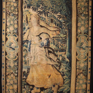 Tapisserie Verdure Cérès , atelier flamand d'Audenarde, 1ère moitié XVIIe s