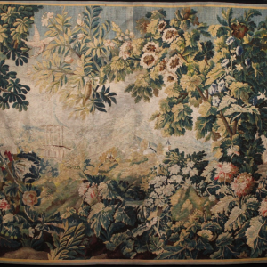 Tapisserie "Verdure à pagode", Aubusson XVIIIe siècle
