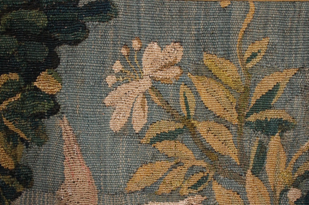 Tapisserie "Verdure à pagode", Aubusson XVIIIe siècle