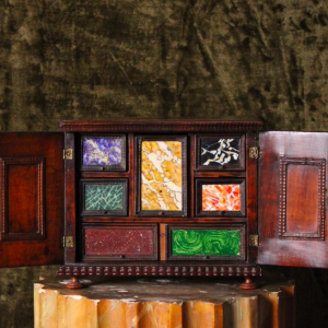 Cabinet en Buis, XVIIème Siècle