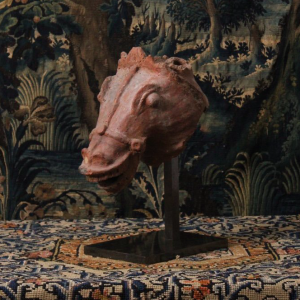 Tête de cheval de style antique, XIXème siècle