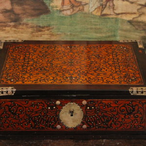Restauration d'un coffret indo-portuguais, Goa, XVIIe siècle