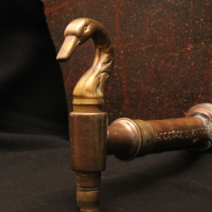 Grand robinet Empire en bronze pour fontaine ou bassin