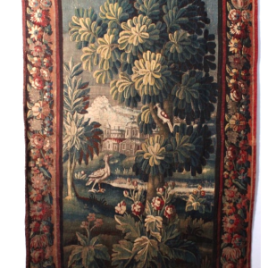 Portière Tapisserie verdure Aubusson, XVIIIème Siècle