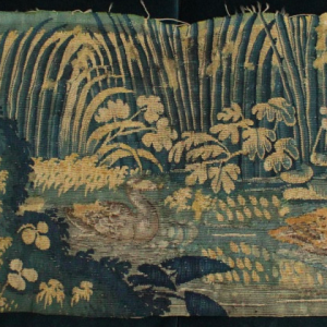 Fragment de tapisserie "Verdure aux canards", atelier de Bruxelles, milieu XVIème siècle