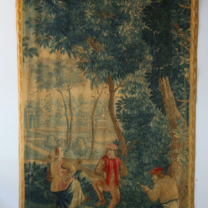 Tapisserie fine dans le goût de Teniers - Audenarde, début du XVIIIème siècle