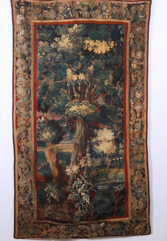 Tapisserie Verdure Aubusson, Début XVIIIe