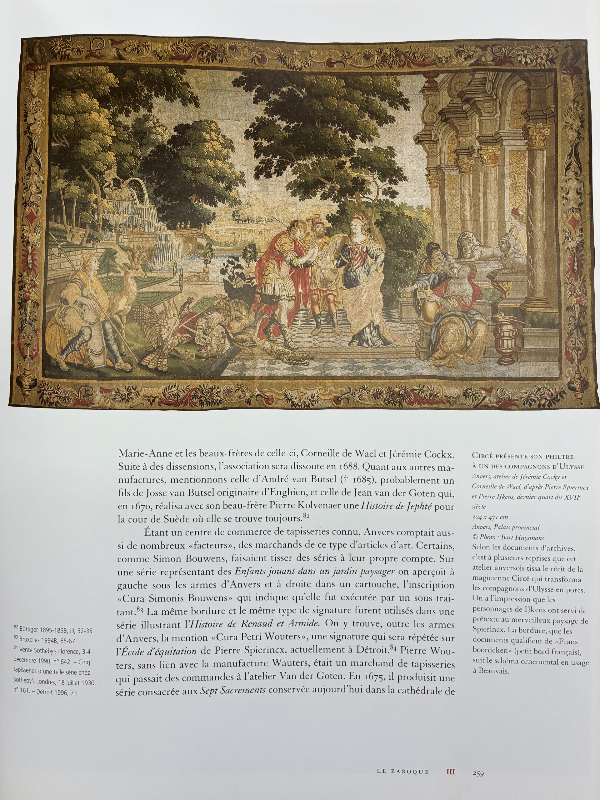 Tapisserie flamande de l'Histoire d'Ulysse, dernier quart du XVIIe siècle – Image 13