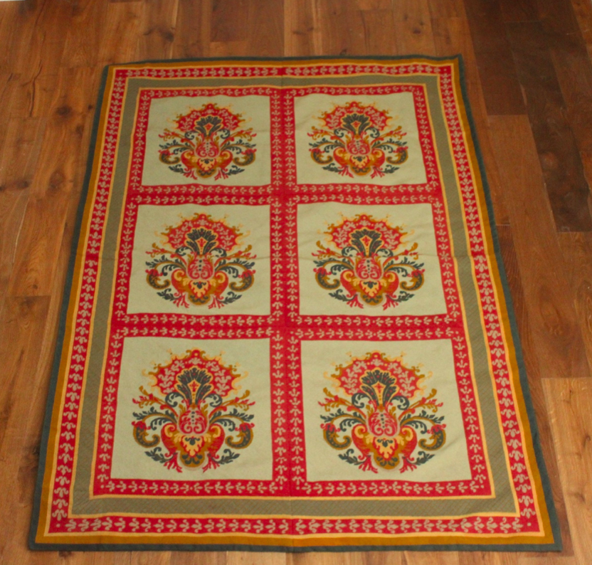 Tapis/ tapisserie au point, XXe s
