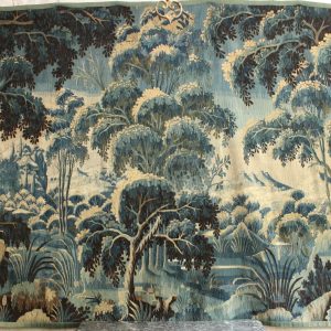 Verdure, tapisserie d'Audenarde, XVIIe s