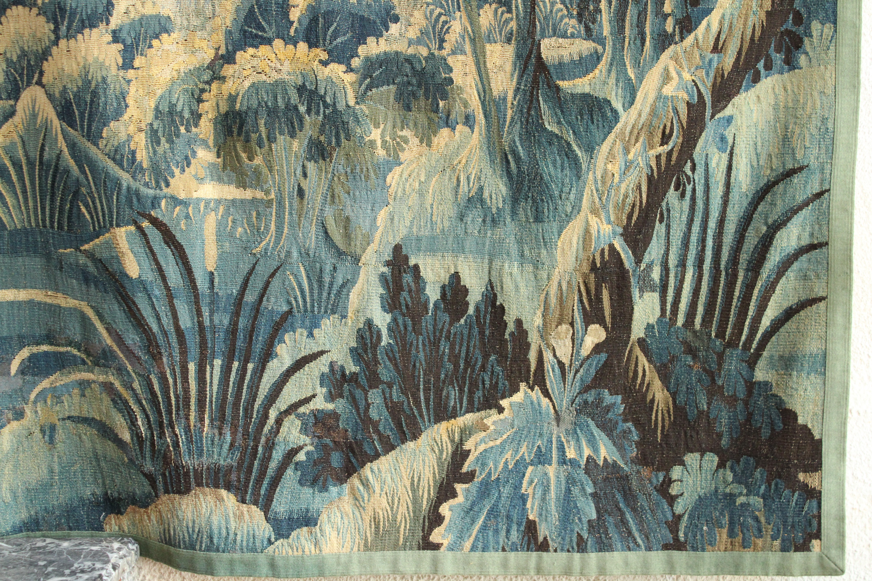 Verdure, tapisserie d'Audenarde, XVIIe s – Image 8