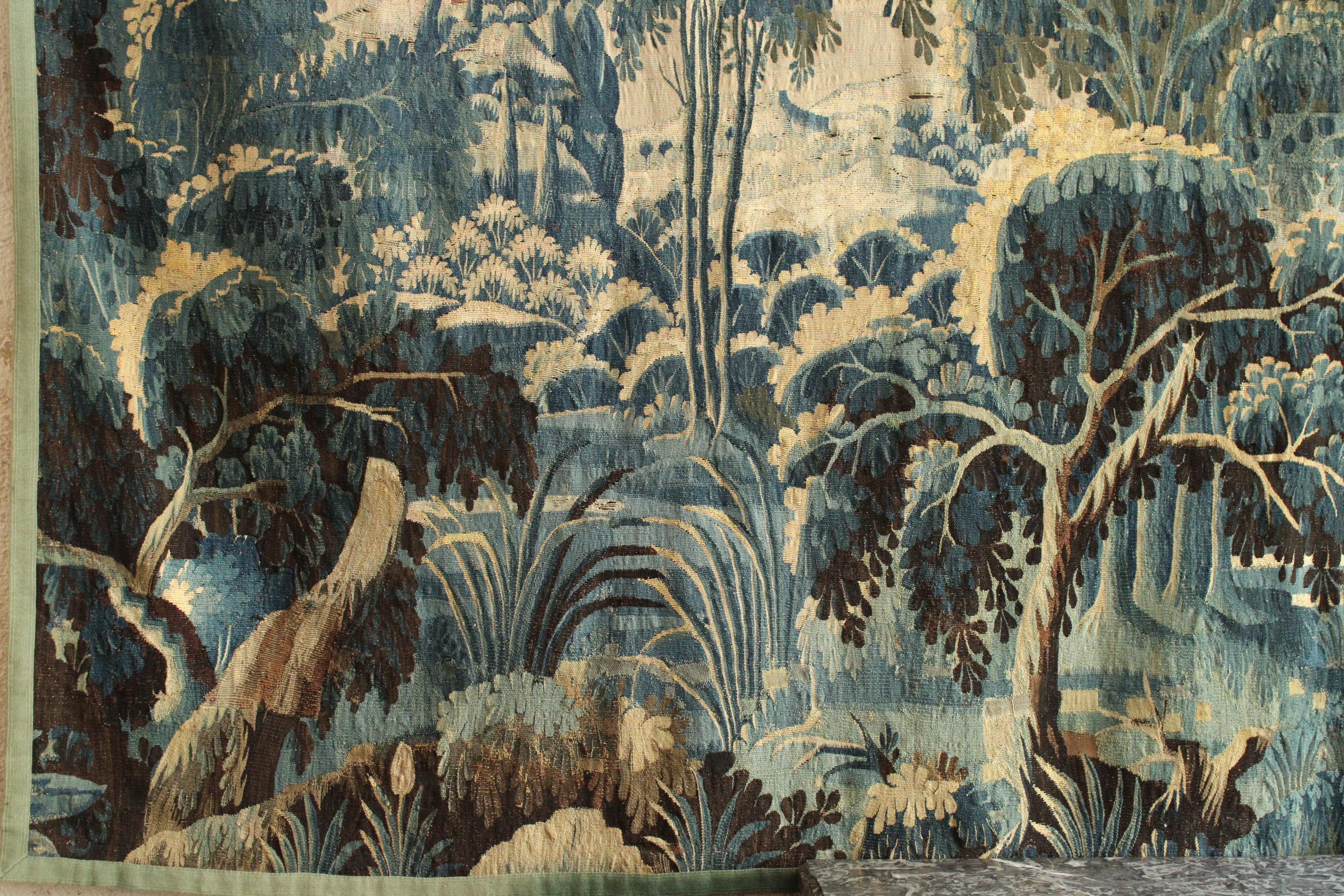 Verdure, tapisserie d'Audenarde, XVIIe s – Image 5