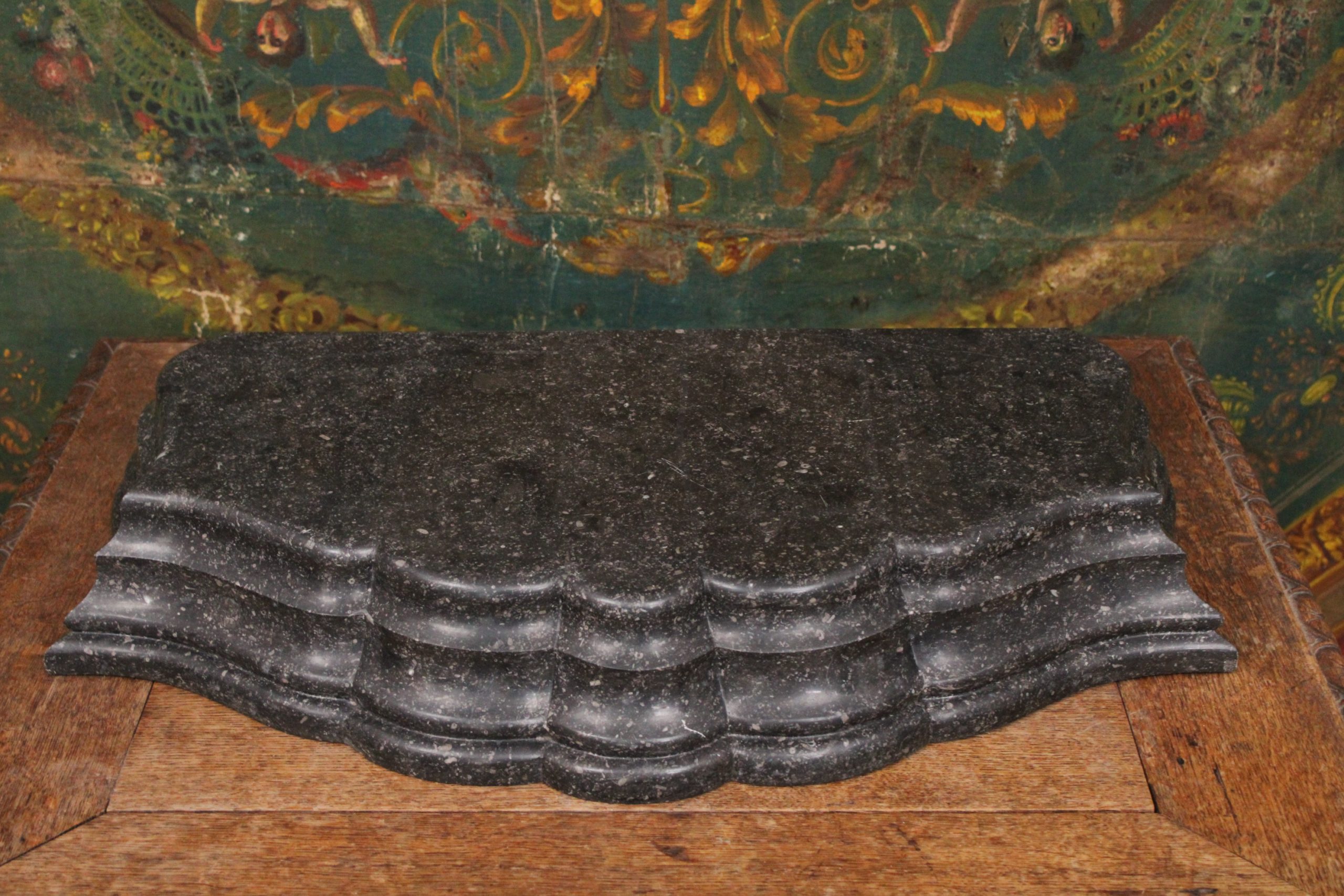 Important socle en marbre "Petit granit belge", XXe siècle – Image 2
